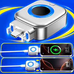 Type-C Auto-Eject Charging Separator, Universal Compatibility Auto Cut on Full Charge, Multi-Protection Safety, Works with All Type-C, Overcharge Protection, Wide Device Compatibility